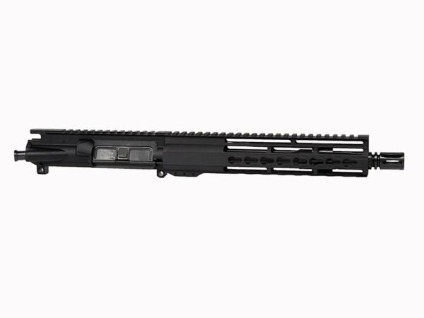 Black 10.5-inch AR15 Carbine Upper with 10-inch Keymod Rail