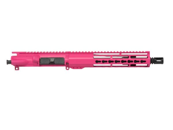 10.5-inch Pink Pistol Upper with 10" Riveted Keymod Handguard