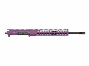 5.56 rifle upper purple 12 inchhouse made keymod