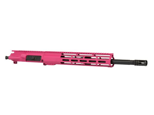 pink rifle upper .223 12″ mlok