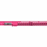 Pink Cerakote AR15 Upper with 16" Hpouse Keymod and free float handguard