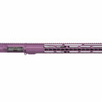 Customized Precision: Purple AR-15 Rifle Upper