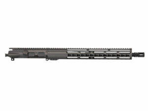Shop 16 AR 15 Tungsten Grey Upper 15 Riveted Keymod in USA