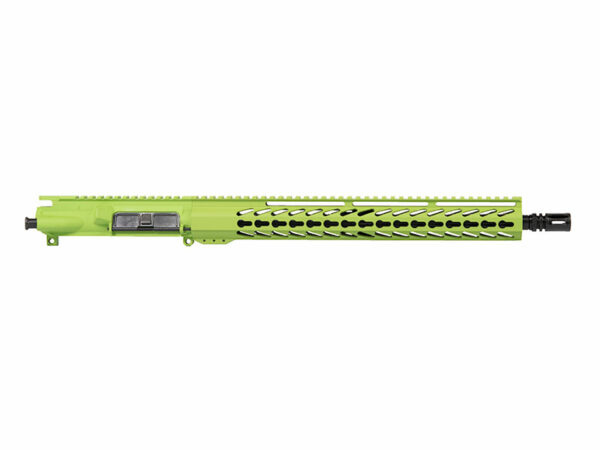16" Zombie Green Upper 15" House Keymod with 1x7 twist and free float handguard