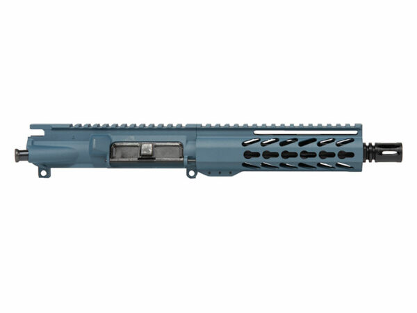 Shop AR-15 7 Titanium Blue House Keymod - Daytona Tactical