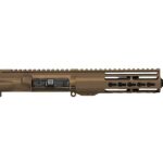 AR15 Bronze Pistol Upper 7″ Riveted keymod