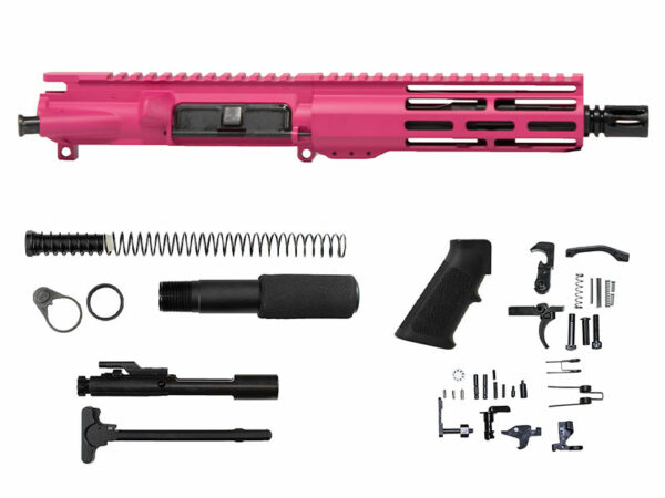 Shop 7.5″ AR-15 Pistol Kit with 7″ Window M-lok in Pink in USA