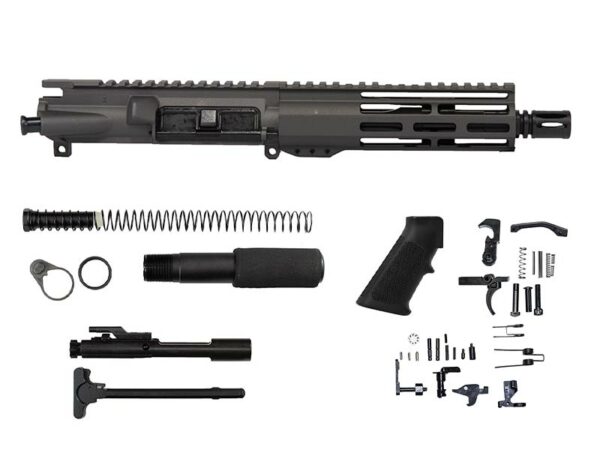 Shop 7.5″ AR-15 Pistol Kit 7″ Window M-lok in Tungsten Grey, USA