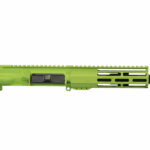 ar15 green pistol upper window cut mlok