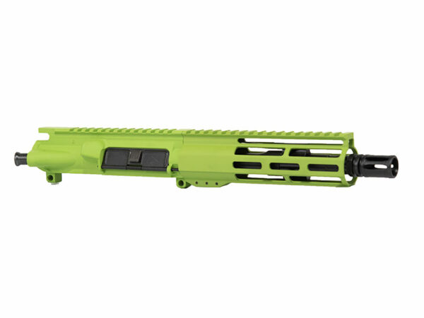 7.5" AR-15 Pistol Zombie Green Upper 7" Window M-Lok