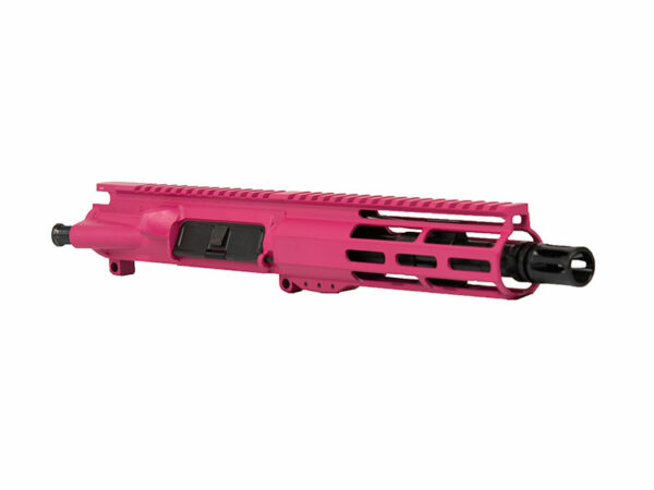 pistol 5.56 pink window cut upper