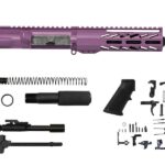 Daytona's Signature Purple 7.5-inch AR-15 Pistol Kit with 7-inch M-lok.