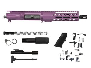 ar15 purple pistol kit 7 inch mlok
