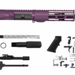ar pistol kit purple window mlok rail