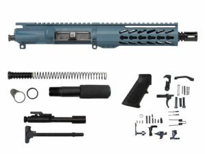 ar15 pistol upper blue seven inch kit