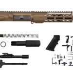 Buy 7.5″ 5.56 Burnt Bronze Pistol Kit with 7″ House M-lok Rail, USA