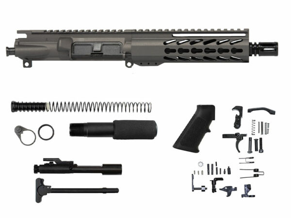 Buy Tungsten Grey 7.5″ AR-15 Pistol Kit House Keymod, USA