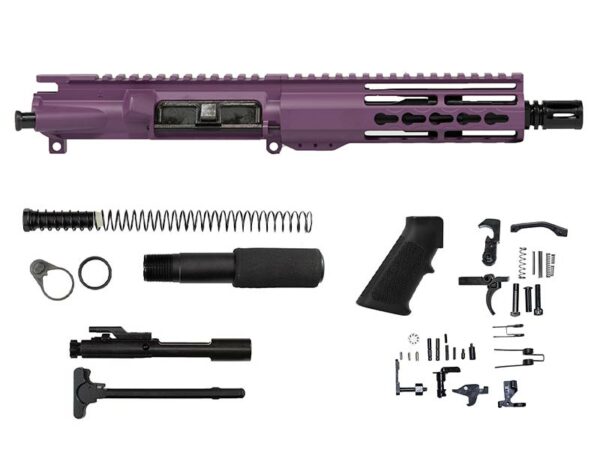 Buy Purple 7.5″ AR-15 Riveted Keymod Pistol Kit Online in USA
