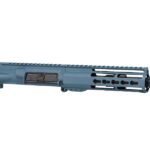 Blue Titanium AR 15 Pistol kit 7″ Riveted Keymod