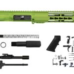 AR15 7″ Zombie Green Riveted Keymod Pistol kit