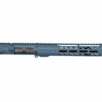 ar15 titanium blue pistol upper house mlok