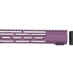 The Ultimate Fusion of Design and Durability: Daytona Tactical’s Purple 10-inch Window M-LOK Rail