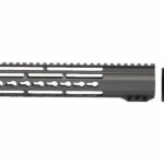 Unparalleled AR Upgrade: Tungsten 10-inch Riveted Keymod Rail – Craftsmanship by Daytona Tactical.