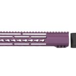 Daytona Tactical’s 10″ Riveted Keymod Handguard in Striking Purple