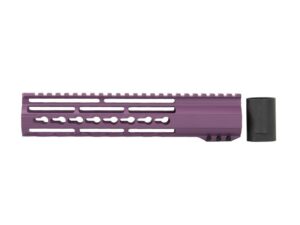 ten inch purple rivet keymod rail