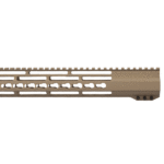 Elevate Your AR Experience with the 12″ FDE Riveted Keymod Handguard.