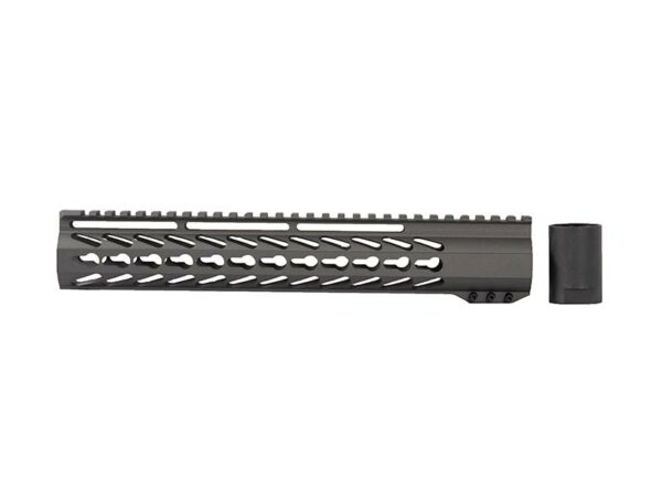 Tungsten Grey House Keymod Handguard for AR-15 – Twelve Inch Free Float Rail
