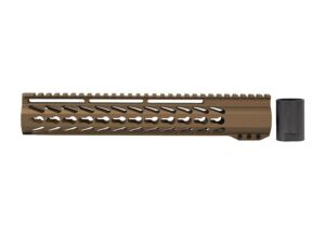 Shop AR-15 12" House Keymod Burnt Bronze Handguard in USA