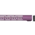 Revolutionize Your AR Experience with the AR-15 12″ Purple Riveted Keymod Handguard by Daytona Tactical