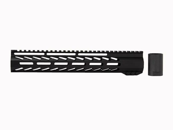 Precision Meets Style with Our 12-inch House M-LOK Free Float Rail – Black