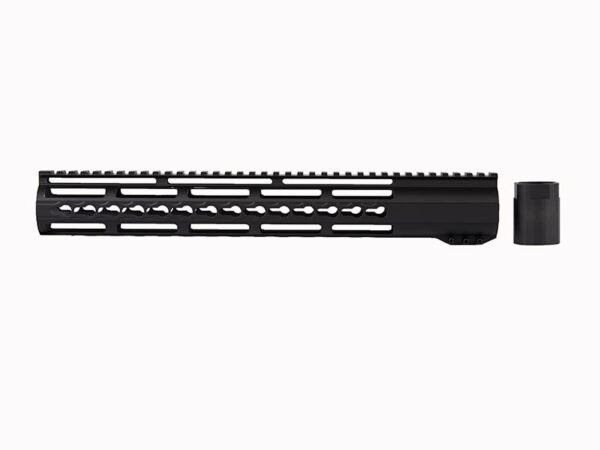 Shop Durable 15" AR 10 Black Riveted Keymod Handguard in USA