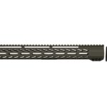 OD Green House MLOK handguard for AR-15, fifteen-inch length, free float rail