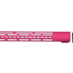 Introducing the AR-15 15″ Pink Riveted Keymod Handguard Rail by Daytona Tactical
