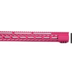 Pink House MLOK handguard for AR-15, fifteen-inch length, free float rail