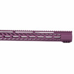 Purple House MLOK handguard for AR-15, fifteen-inch length, free float rail