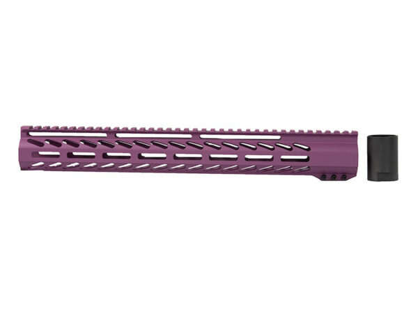 Purple House MLOK Handguard for AR-15 – Fifteen Inch Free Float Rail