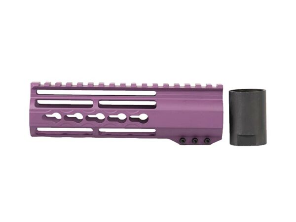 Shop 7 Riveted Keymod Handguard in Purple - Daytona Tactical