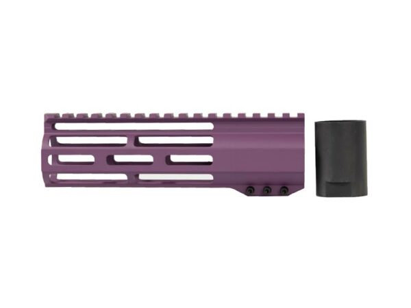 Purple Window MLOK Handguard for AR-15 – Seven Inch Free Float Rail