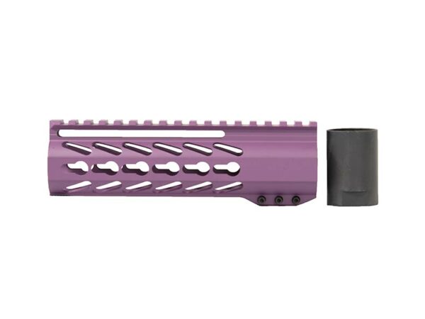 7″ House Keymod Handguard in Stunning Purple- Perfect for AR Customization