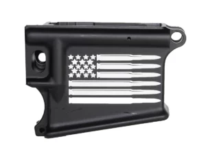Shop laser engraved 50 cal bullet flag 80 ar 15 lower in USA