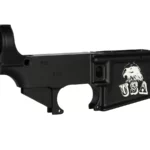 Wings of Freedom: Laser Engraved American Eagle on Anodized AR-15 Lower
