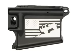 Shop laser engraved American flag with jeep ar15 80 lower in USA