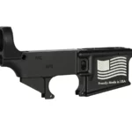 Proudly Made in USA American Flag AR15 80 Lower – Unmatched Durability and Performance