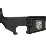Stars of Dedication: Laser Engraved USA Logo and 80% AR-15 Anodized Lower