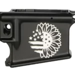 Shop laser engraved American flag and sunflower ar 15 lower, USA