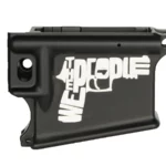 Laser Engraved Handgun Embodies American Spirit | We the People | 80% AR-15 Black Lower